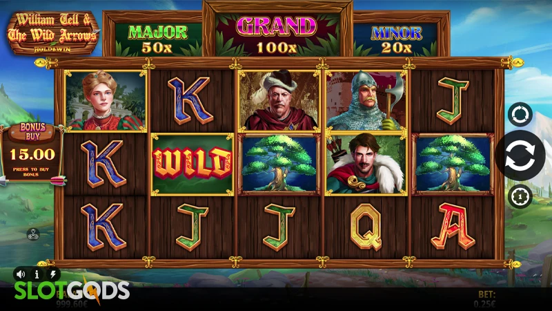 William Tell & The Wild Arrows Slot - Screenshot 1