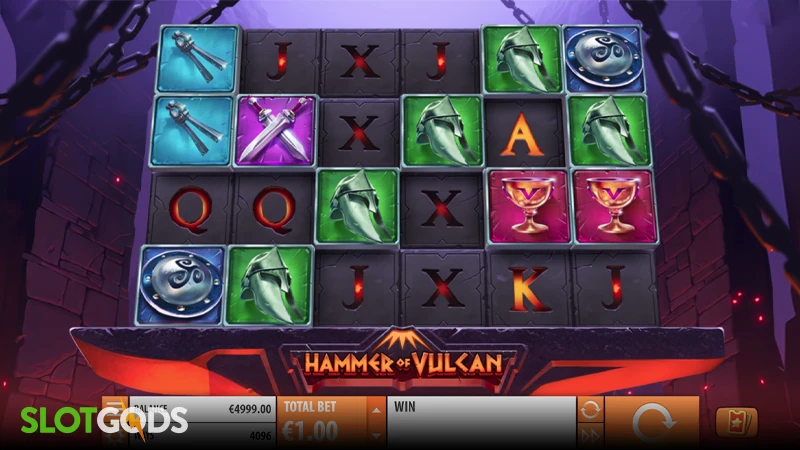 Hammer of Vulcan Slot - Screenshot 1