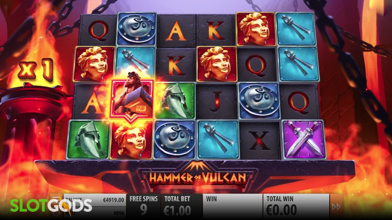 Hammer of Vulcan Slot - Screenshot 2