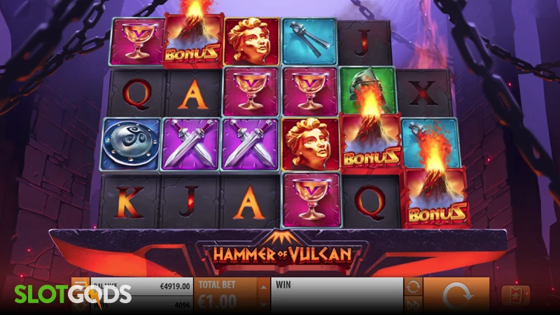 Hammer of Vulcan Slot - Screenshot 3