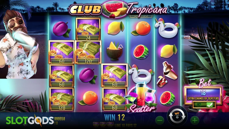 Club Tropicana Slot - Screenshot 