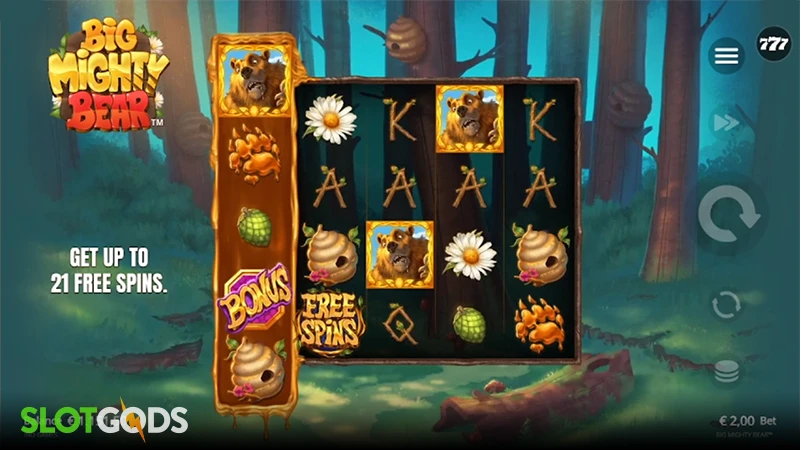 Big Mighty Bear Slot - Screenshot 1