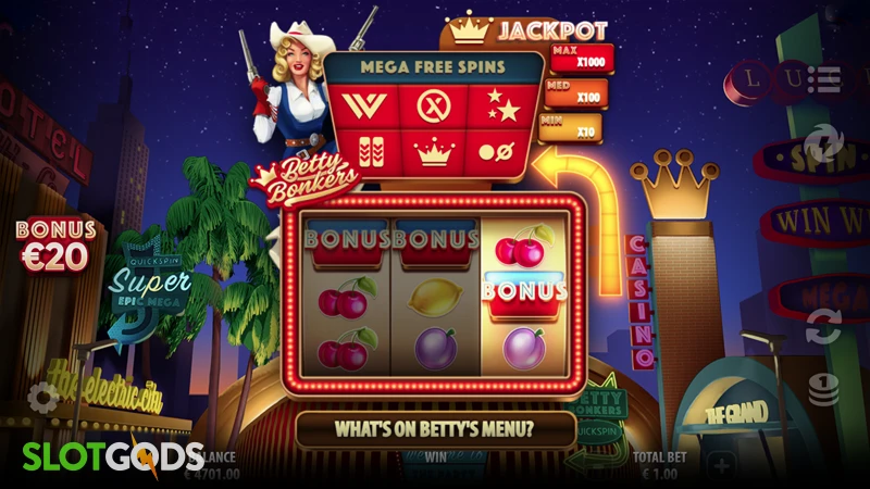 Betty Bonkers Slot - Screenshot 2