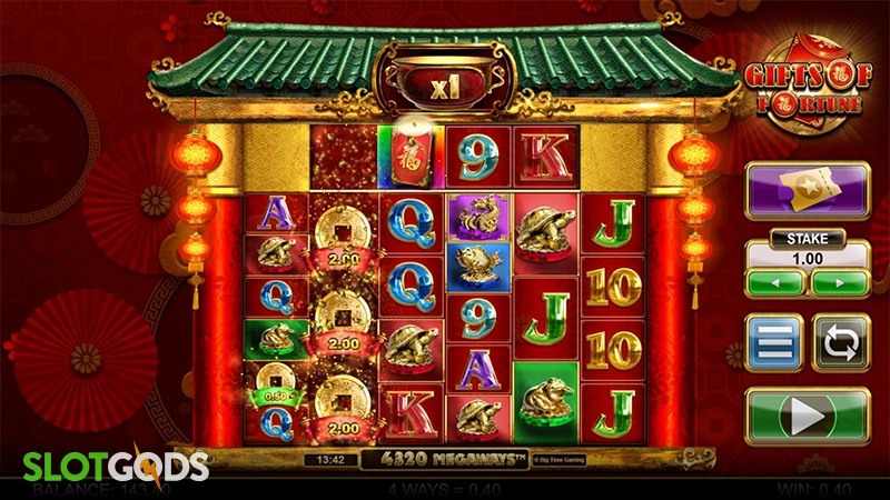 Gifts of Fortune Megaways Slot - Screenshot 