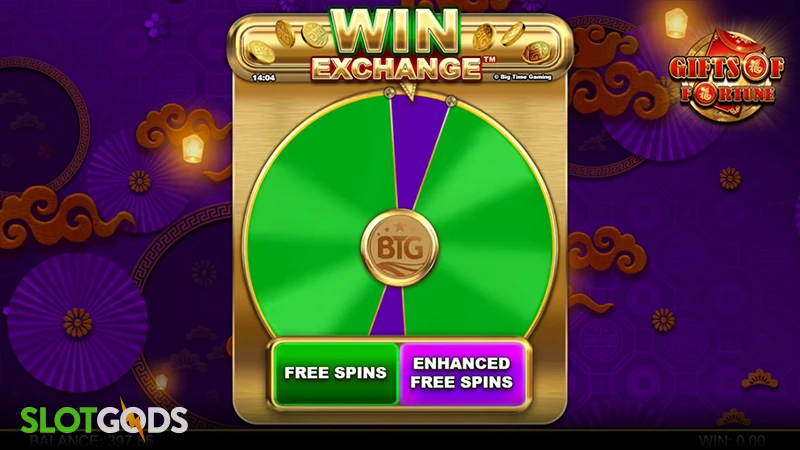 Gifts of Fortune Megaways Slot - Screenshot 3