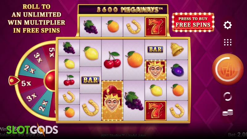 Joyful Joker Megaways Slot - Screenshot 1
