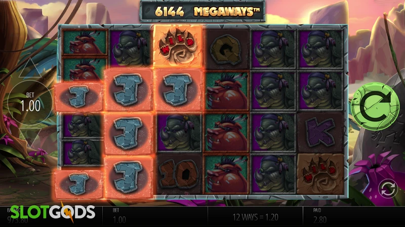 Primal Megaways Slot - Screenshot 1