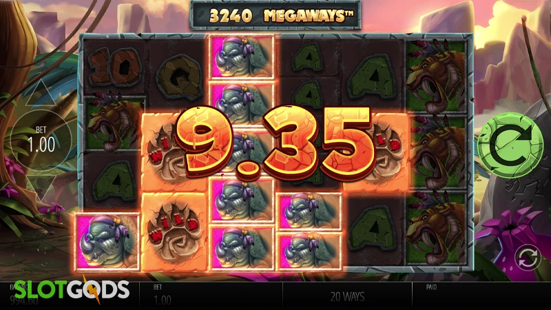 Primal Megaways Slot - Screenshot 4