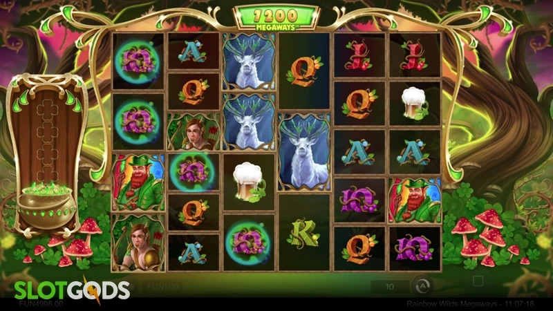 Rainbow Wilds Megaways Slot - Screenshot 3