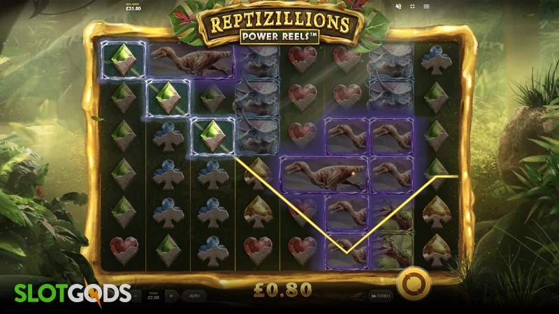 Reptizillions Power Reels Slot - Screenshot 3