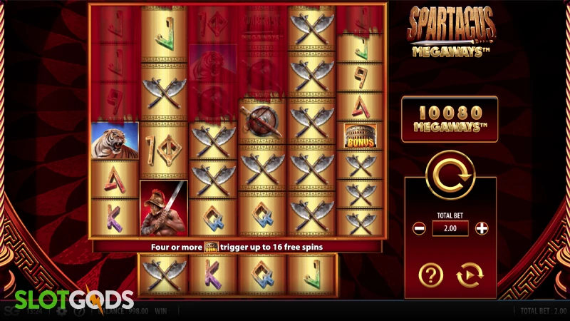 Spartacus Megaways Slot - Screenshot 1