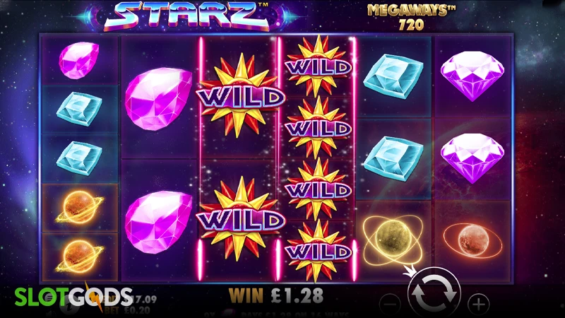 Starz Megaways Slot - Screenshot 4