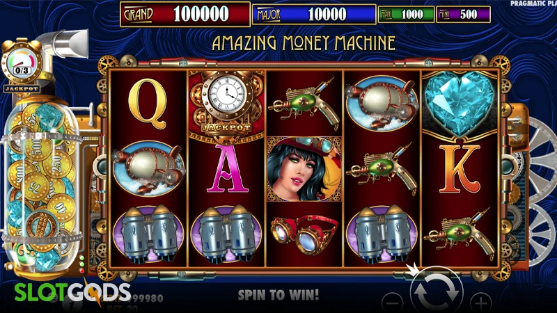 The Amazing Money Machine Slot - Screenshot 1