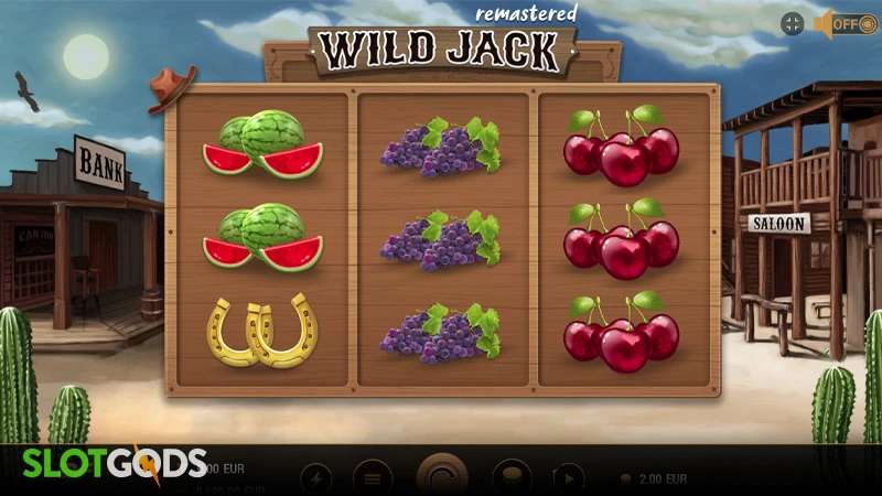 Wild Jack (Remastered) Slot - Screenshot 1