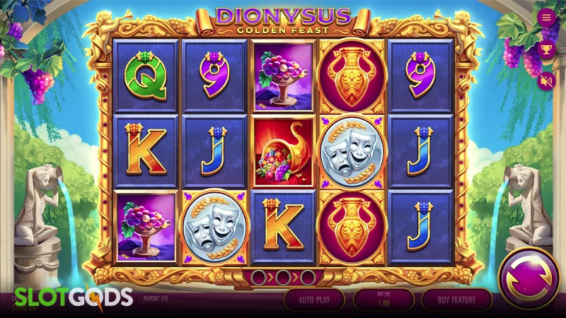 Dionysus Golden Feast Slot - Screenshot 