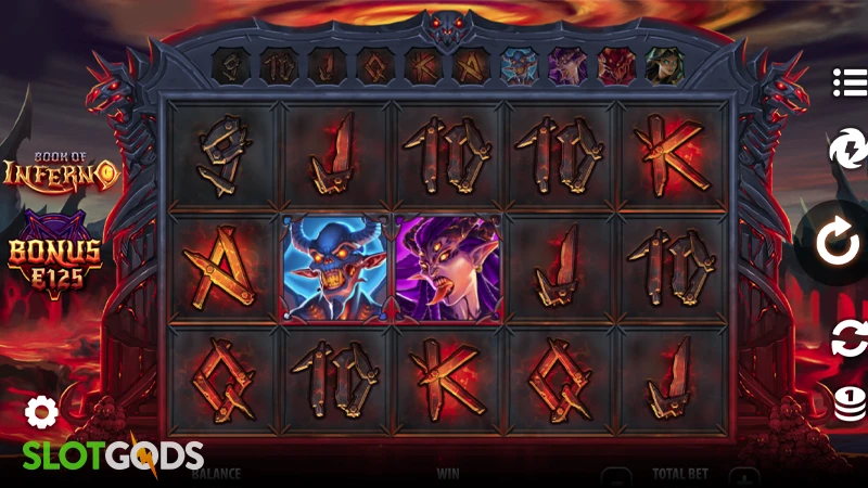 Book of Inferno Slot - Screenshot 1