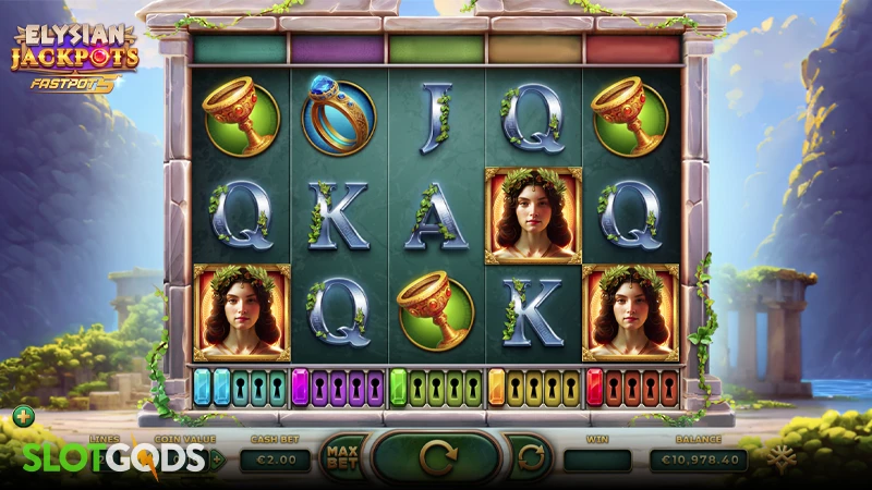 Elysian Jackpots Slot - Screenshot 1