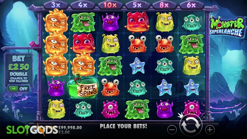 Monster Superlanche Slot - Screenshot 1
