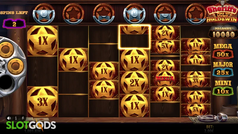 Sheriff's Gold Megaways Slot - Screenshot 3
