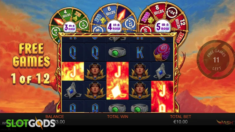 Wheels of Flame Slot - Screenshot 3