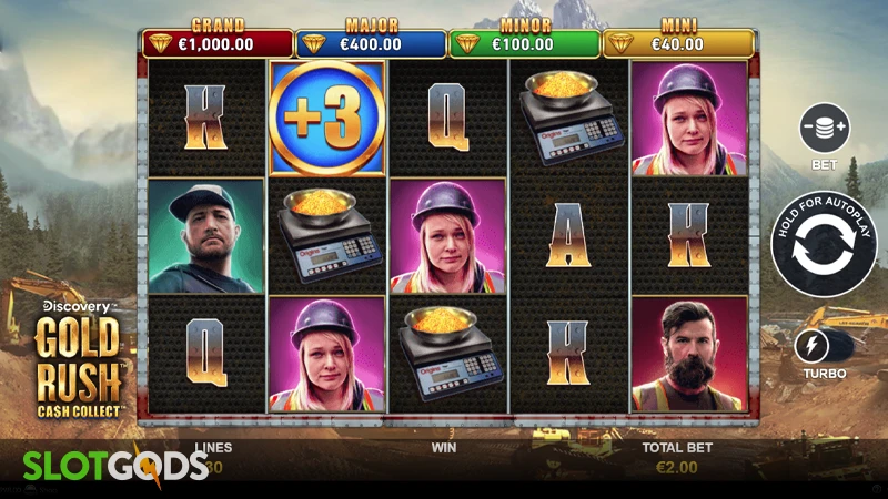 Gold Rush: Cash Collect Slot - Screenshot 1