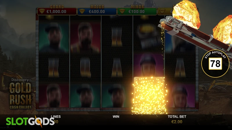 Gold Rush: Cash Collect Slot - Screenshot 2