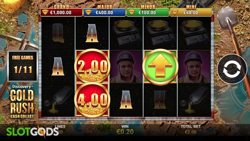 Gold Rush: Cash Collect Slot - Screenshot 3