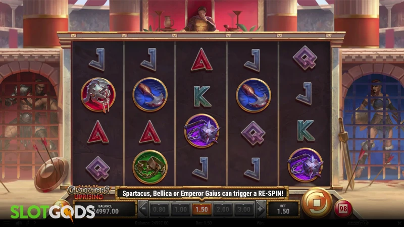 Game of Gladiators: Uprising Slot - Screenshot 1