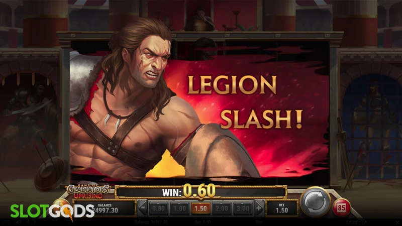 Game of Gladiators: Uprising Slot - Screenshot 2