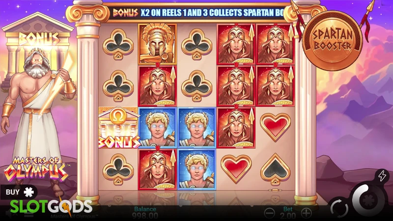 Masters of Olympus Slot - Screenshot 1