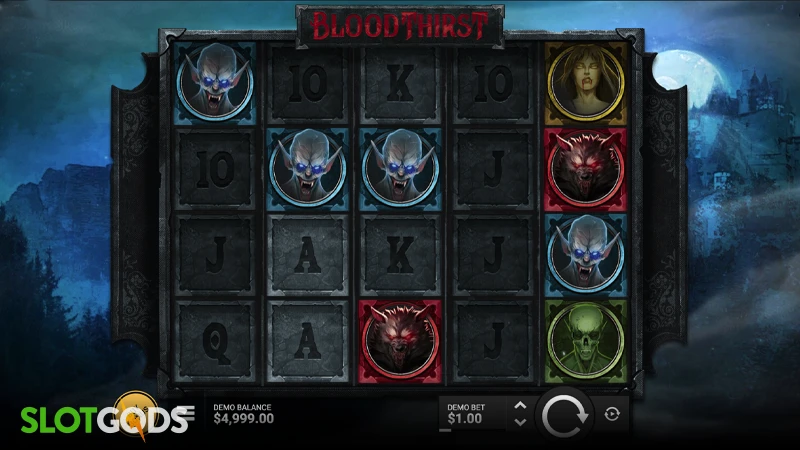 Bloodthirst Slot - Screenshot 1