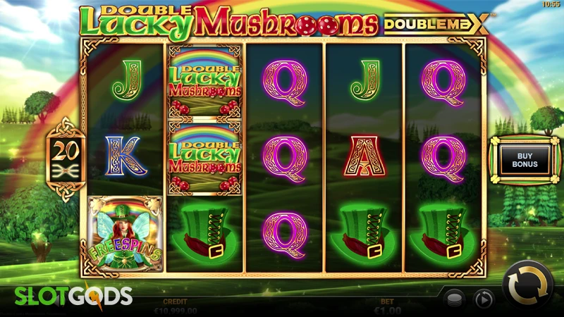 Double Lucky Mushrooms DoubleMax Slot - Screenshot 1
