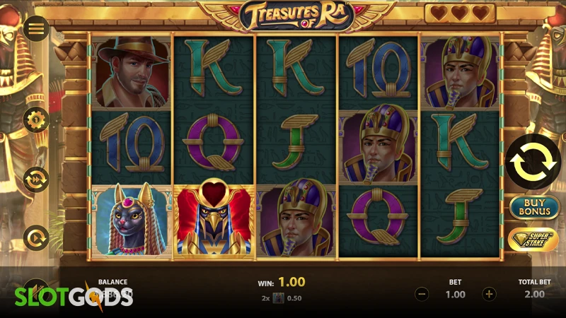 Treasures of Ra Slot - Screenshot 1
