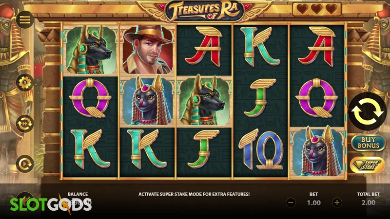 Treasures of Ra Slot - Screenshot 4