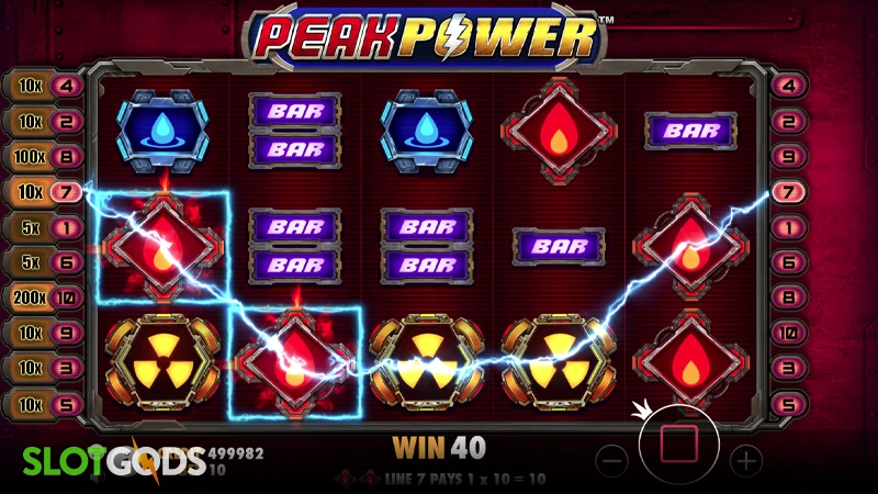 Peak Power Slot - Screenshot 2