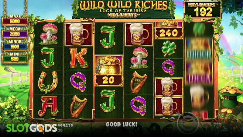 Wild Wild Riches Megaways Slot - Screenshot 