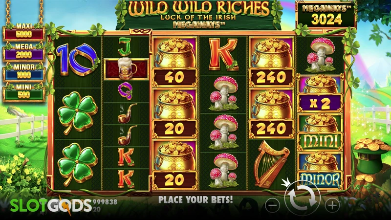Wild Wild Riches Megaways Slot - Screenshot 2