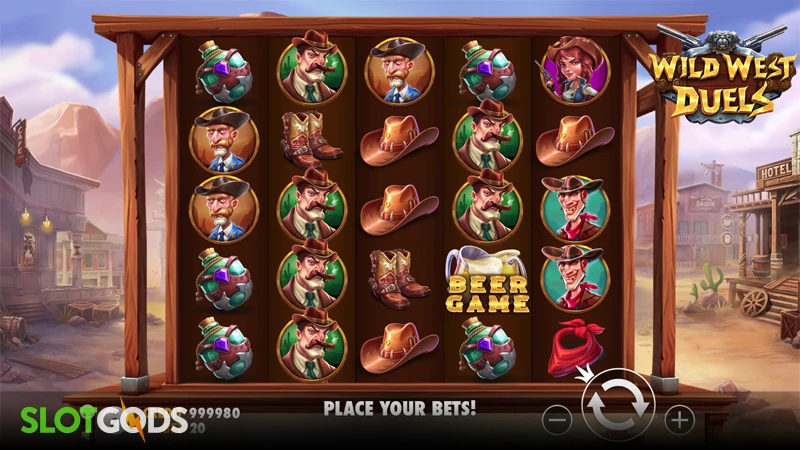 Wild West Duels Slot - Screenshot 