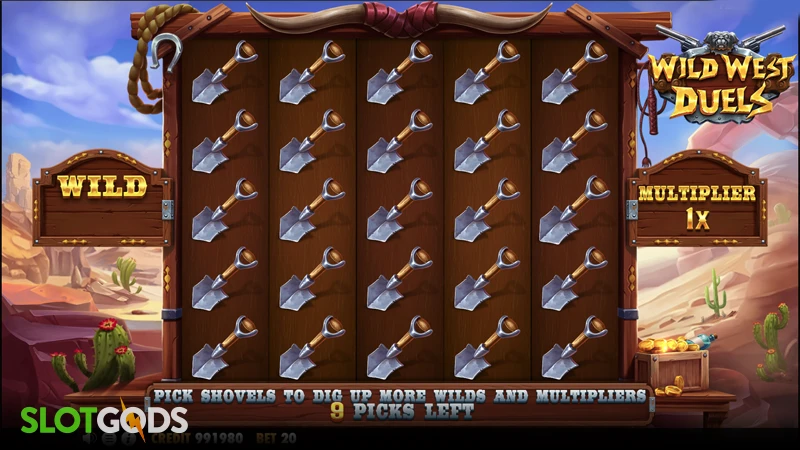 Wild West Duels Slot - Screenshot 3