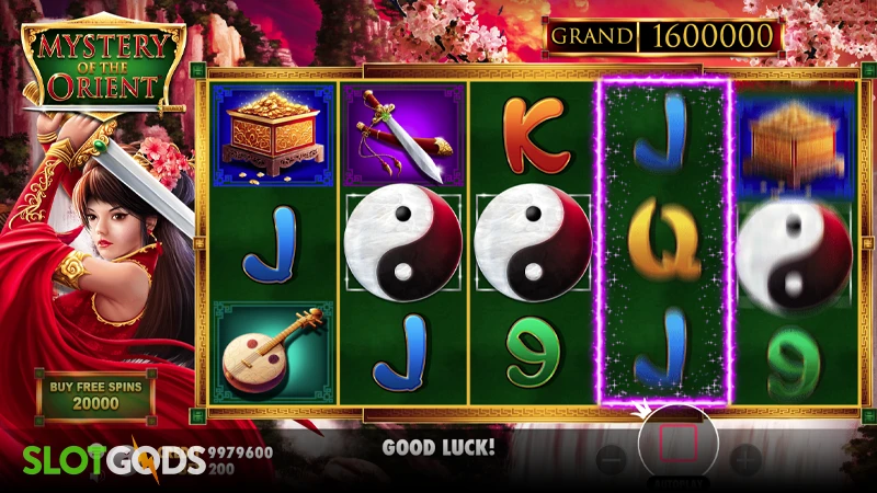 Mystery of the Orient Slot - Screenshot 3