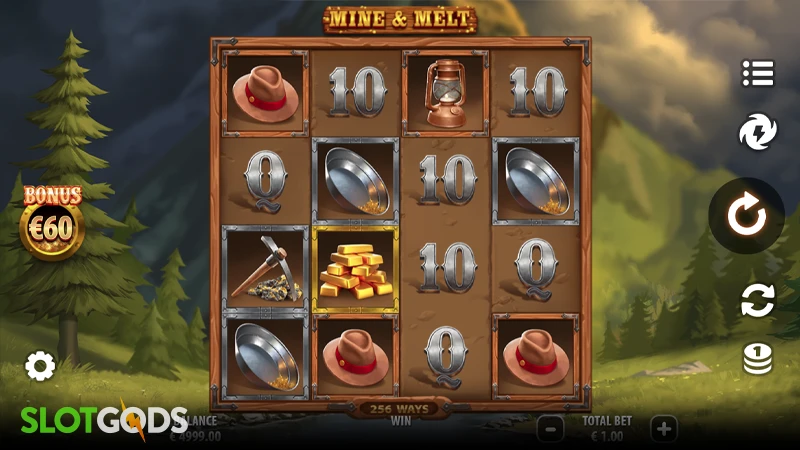 Mine & Melt Slot - Screenshot 1