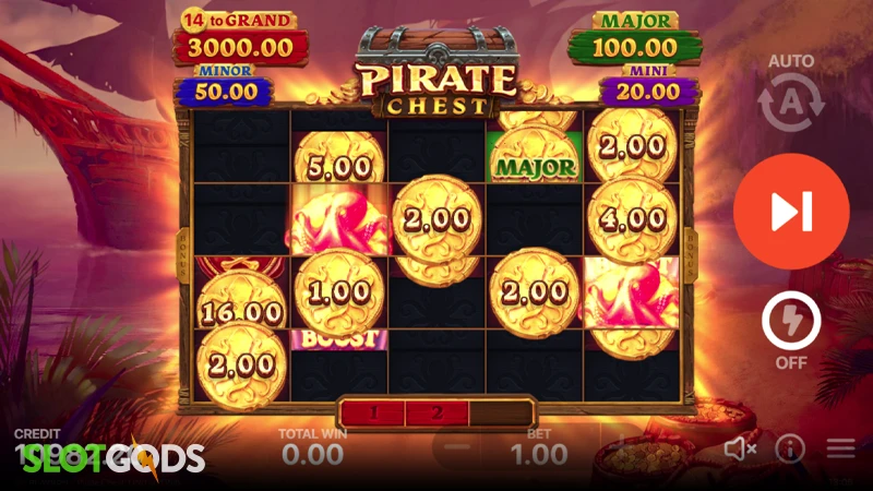 Pirate Chest: Hold and Win Slot - Screenshot 4
