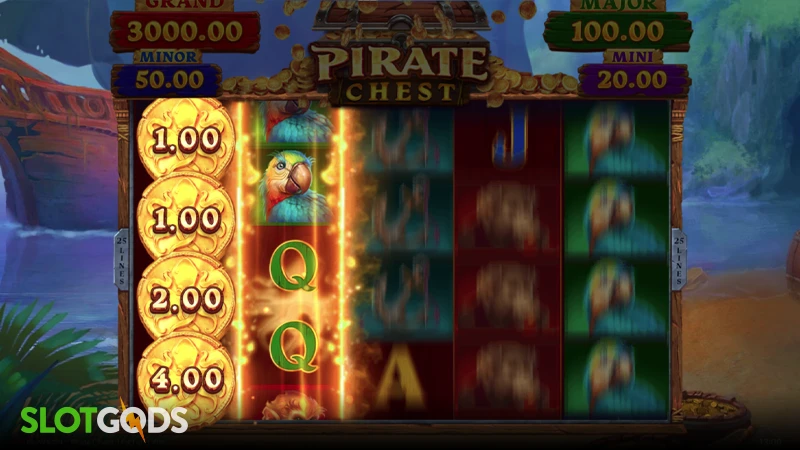 Pirate Chest: Hold and Win Slot - Screenshot 2