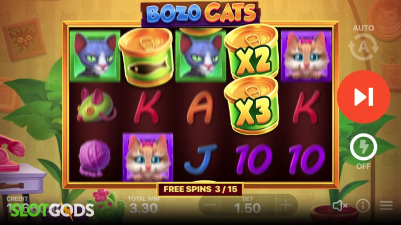 Bozo Cats Slot - Screenshot 4