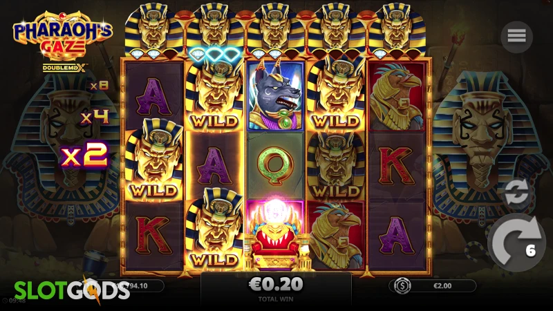 Pharaoh’s Gaze DoubleMax Slot - Screenshot 3
