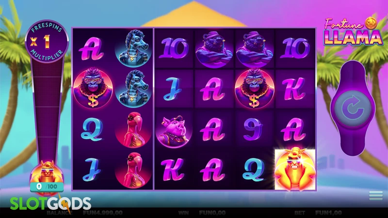 Fortune Llama Slot - Screenshot 