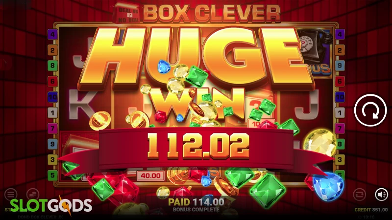 Deal or No Deal Box Clever Jackpot King Slot - Screenshot 4