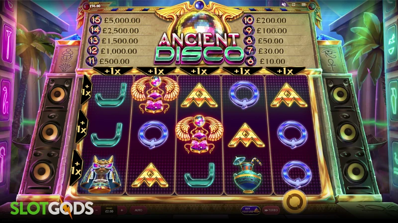 Ancient Disco Slot - Screenshot 