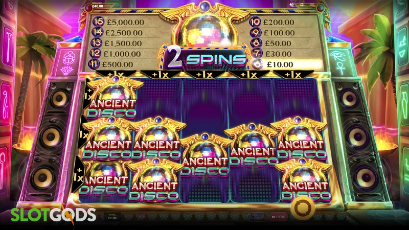 Ancient Disco Slot - Screenshot 2