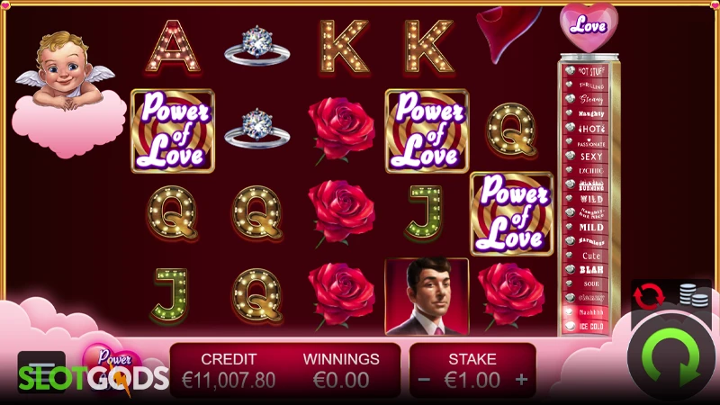 Power of Love Slot - Screenshot 1